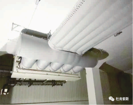 亿万先生MR索斯柔性风管应用在冷库